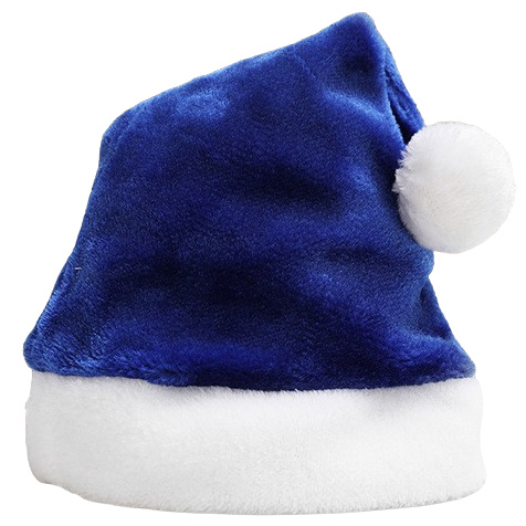 Bonnet De Noël Bleu