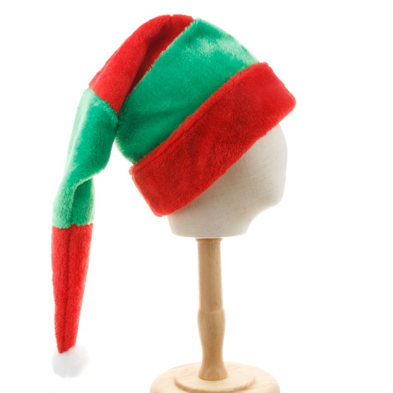 Chapeau De Noël Rouge Et Vert