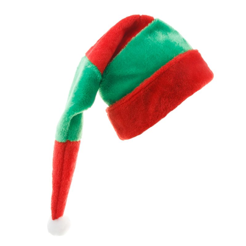 Chapeau De Noël Rouge Et Vert