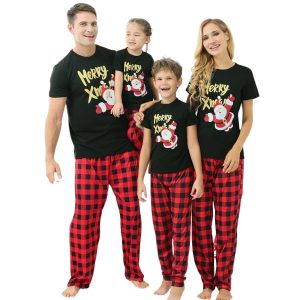 Pyjama De Noël Famille « Merry Xmas »