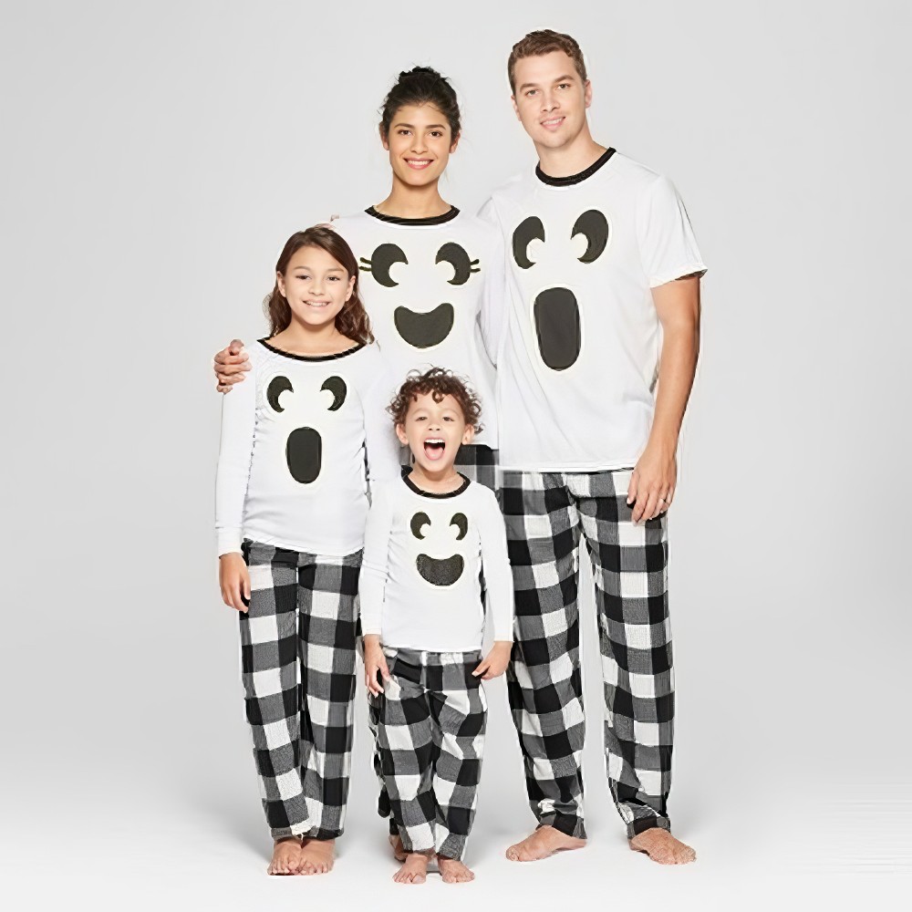 Pyjama De Noël Famille Panda