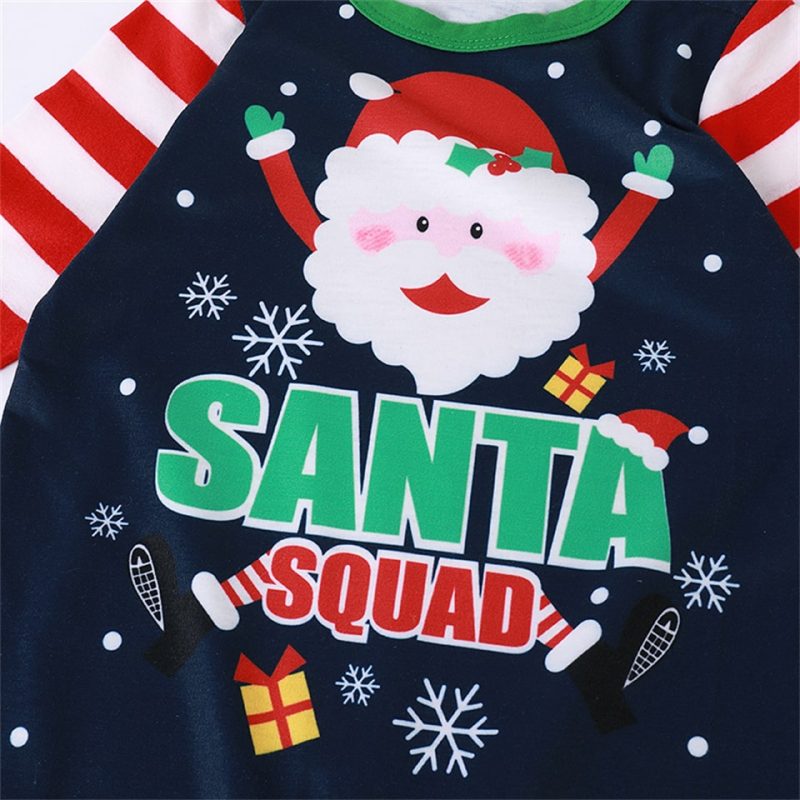 Pyjama De Noël Famille « Père Noël Santa Squad »