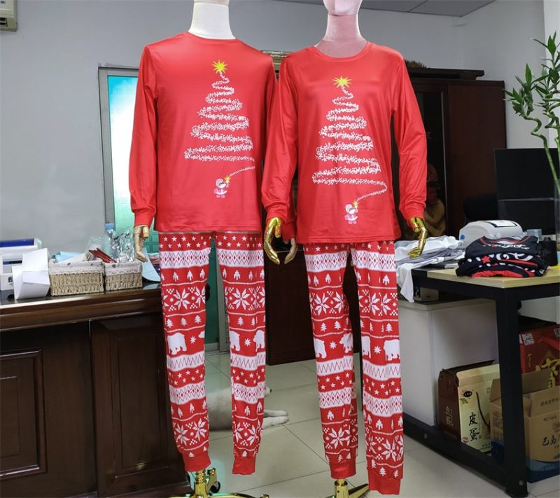Pyjama De Noël Famille « Sapin De Noël »